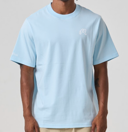 Bermuda Baldwin Buckets Tee - Delicate Blue