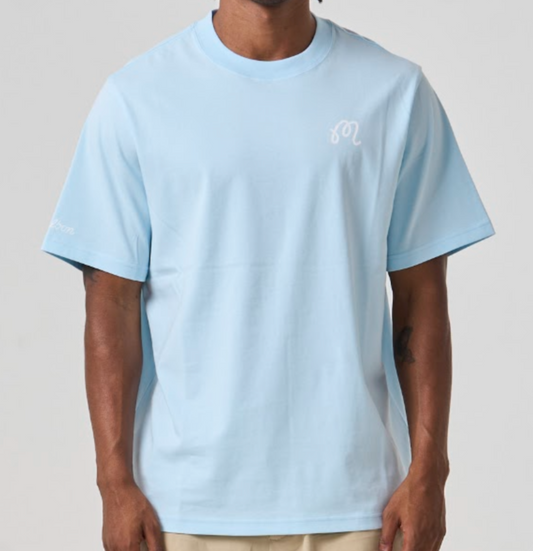 Bermuda Baldwin Buckets Tee - Delicate Blue