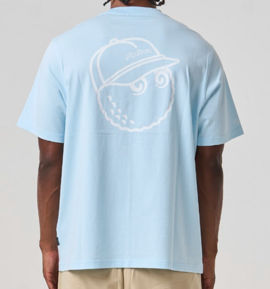 Bermuda Baldwin Buckets Tee - Delicate Blue