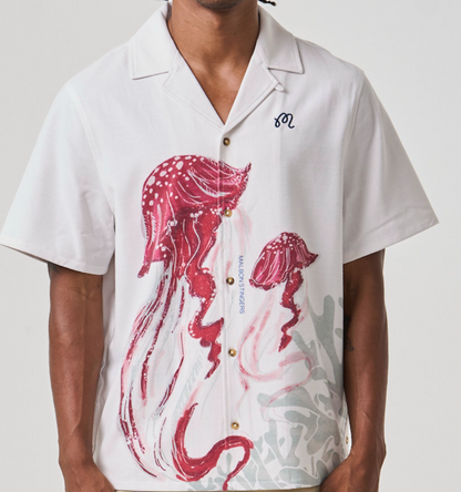 Aurelia Camp Shirt - White