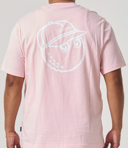 Bermuda Baldwin Buckets Tee - Strawberry Cream