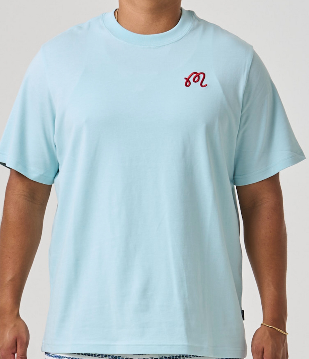Bermuda Malbon Marina Tee - Starlight Blue