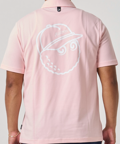 Fairway Jersey Baldwin Polo - Strawberry Cream