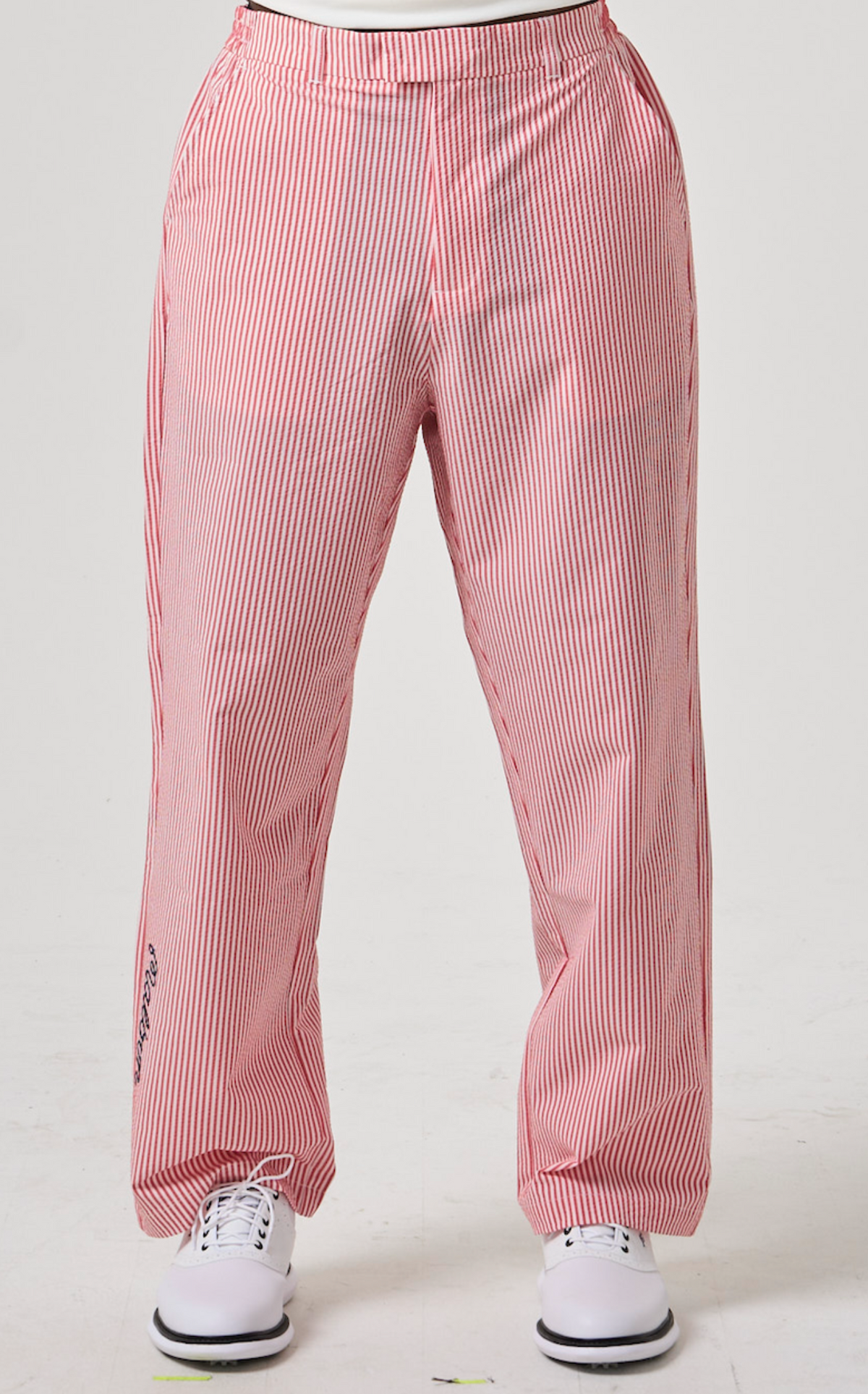 Magnolia Seersucker Pant - Red Seersucker