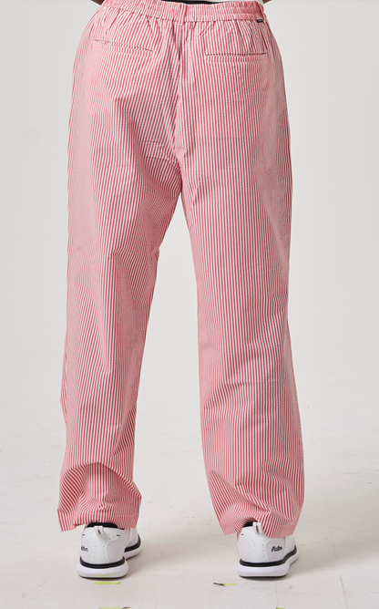Magnolia Seersucker Pant - Red Seersucker