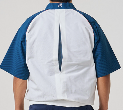 Marina Short Sleeve Windshirt - White