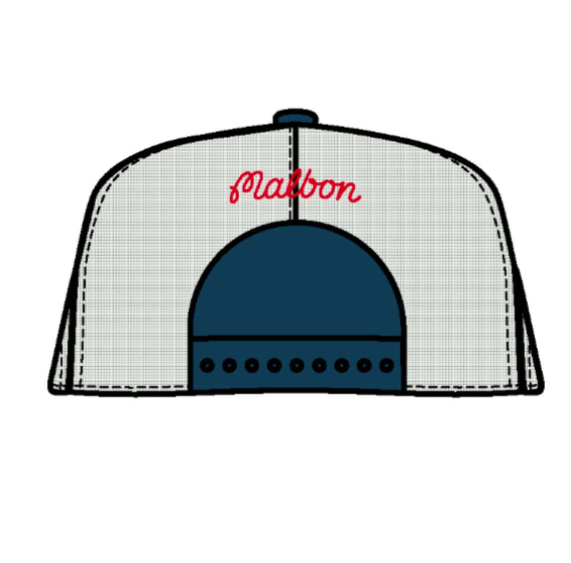 Marina Trucker Snapback - Dark Sea