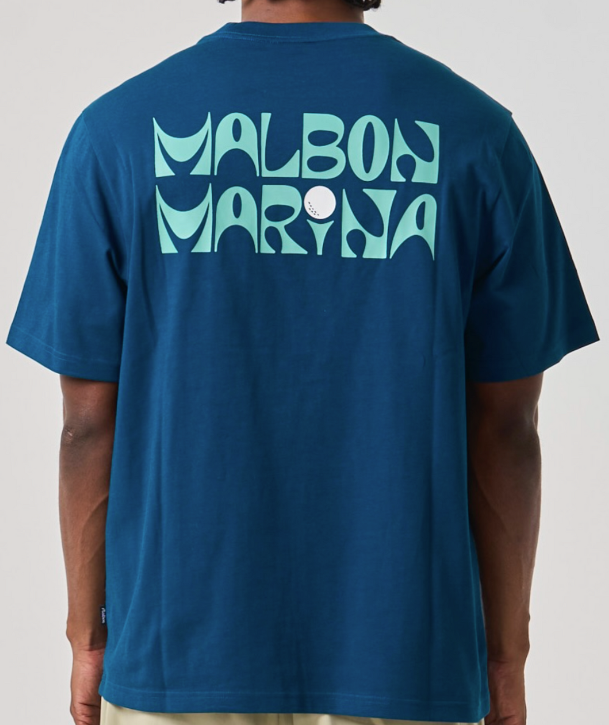 Vista Marina Tee - Dark Sea