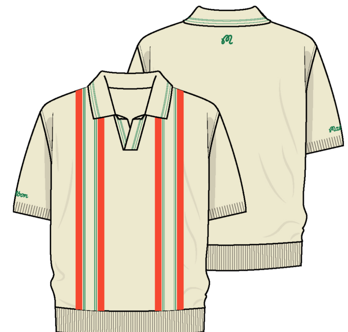 Rialto Knit Polo - Seaglass