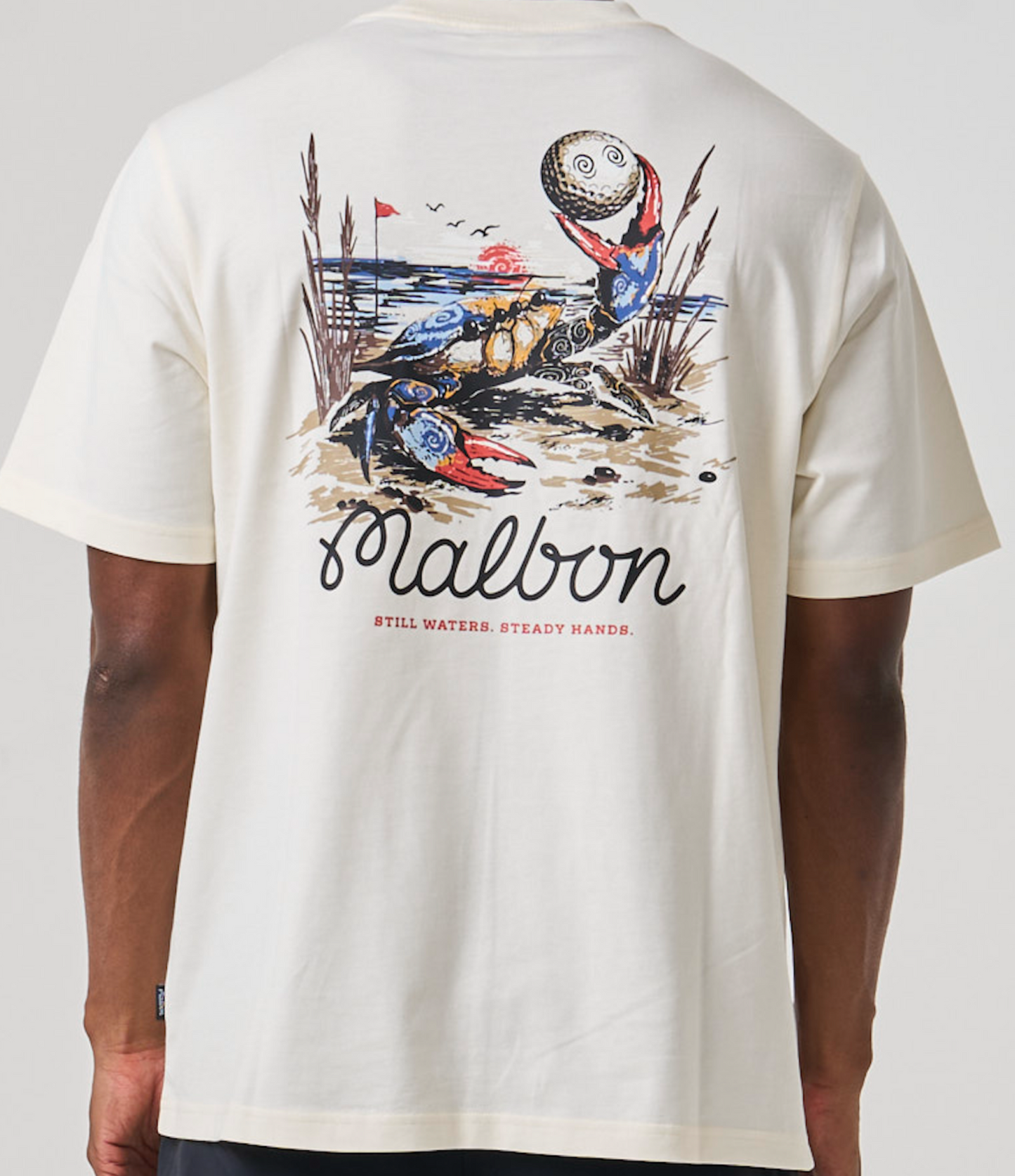 Bermuda Stillwater Tee - Antique White