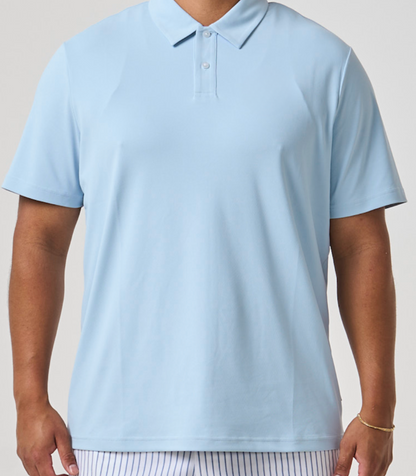 Fairway Polo Unbadged - Niagara Mist