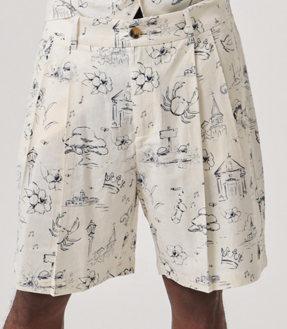 Promenade Short - Antique White Promenade