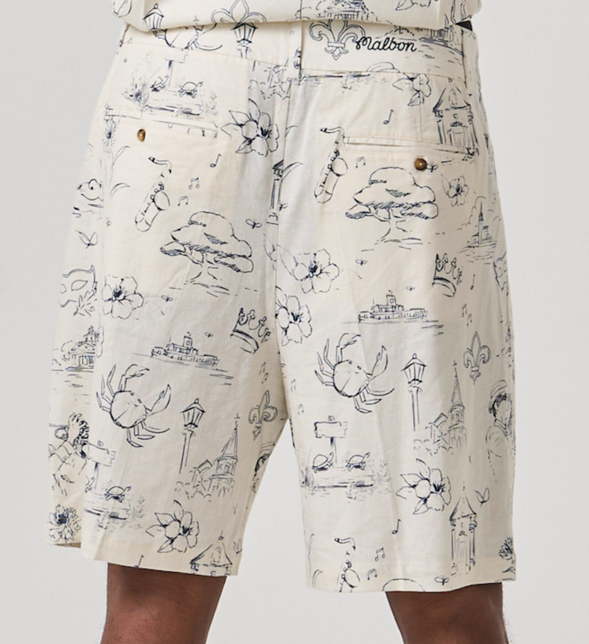 Promenade Short - Antique White Promenade