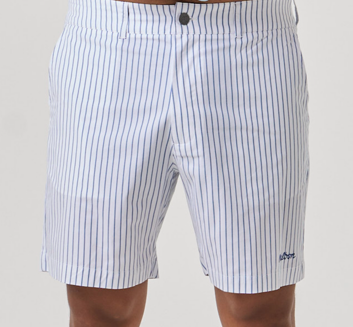 Ripley Short - White Blue Stripe