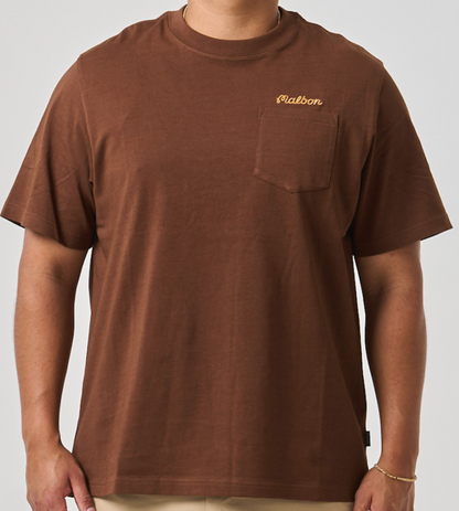 Vista Fleur Tee - Downtown Brown