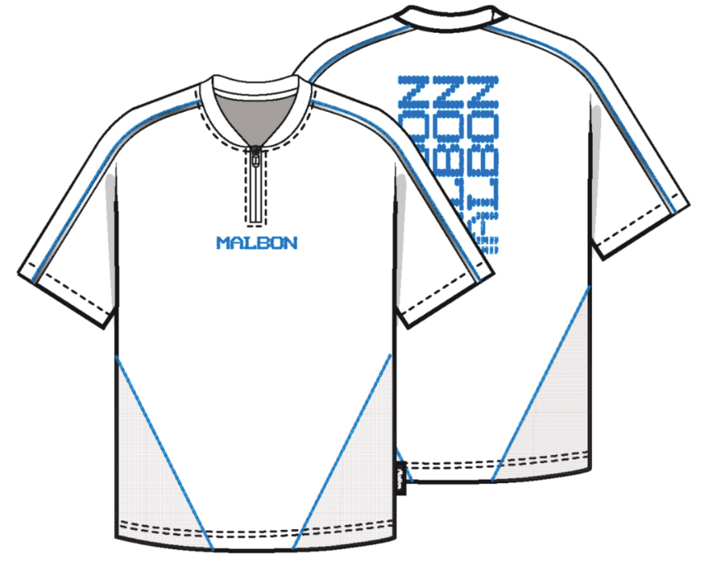 Spoke Blade Polo - White
