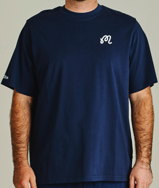 Bermuda Baldwin Buckets Tee - Navy