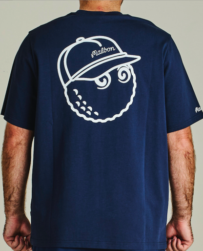 Bermuda Baldwin Buckets Tee - Navy