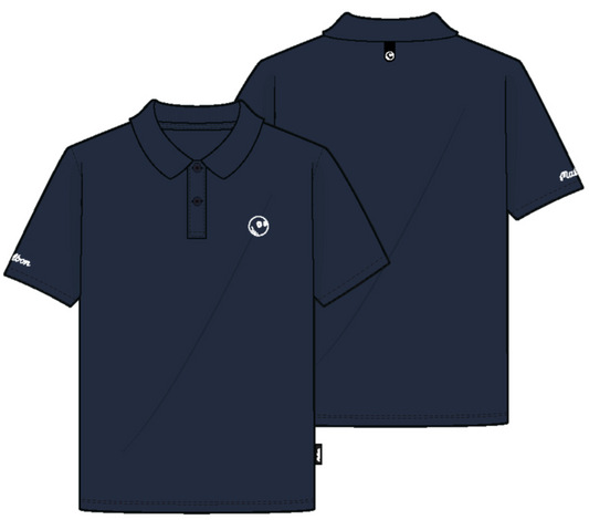 Fairway Jersey Buckets Polo - Navy