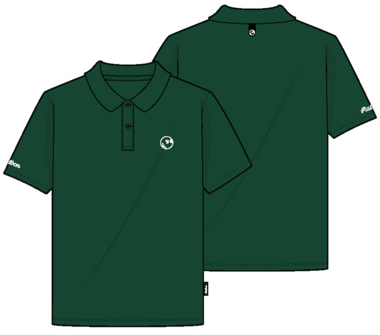 Fairway Jersey Buckets Polo - Forest