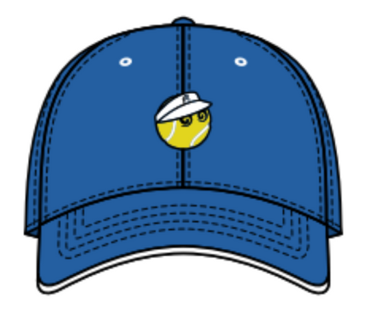 Tennis Buckets Dad Hat - Strong Blue