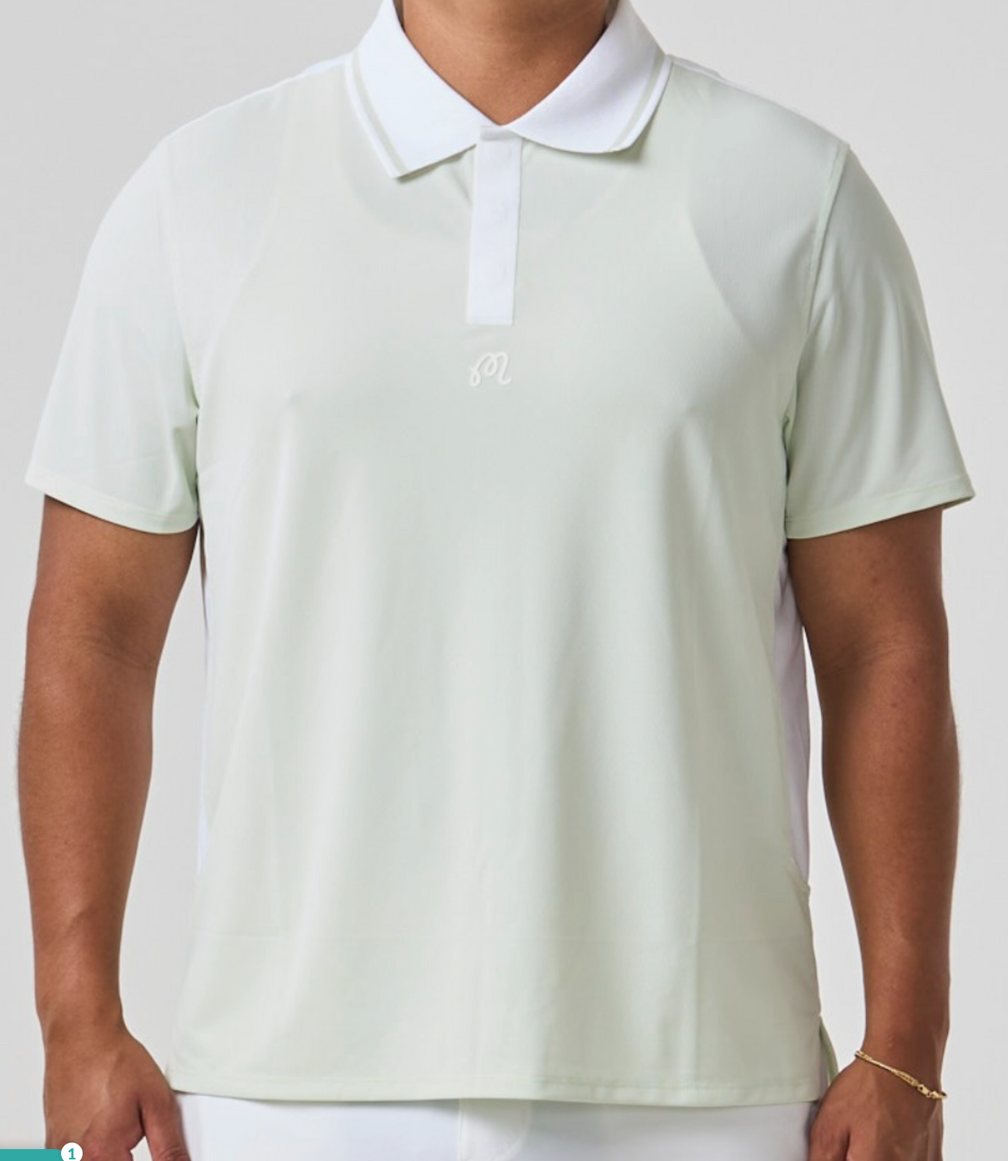 Court Polo - Almost Aqua
