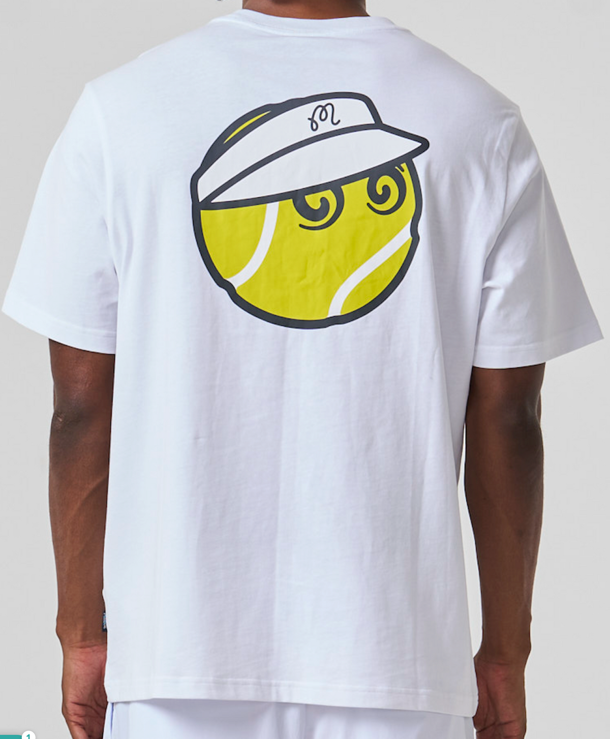 Bermuda Tennis Buckets Tee - Bright White