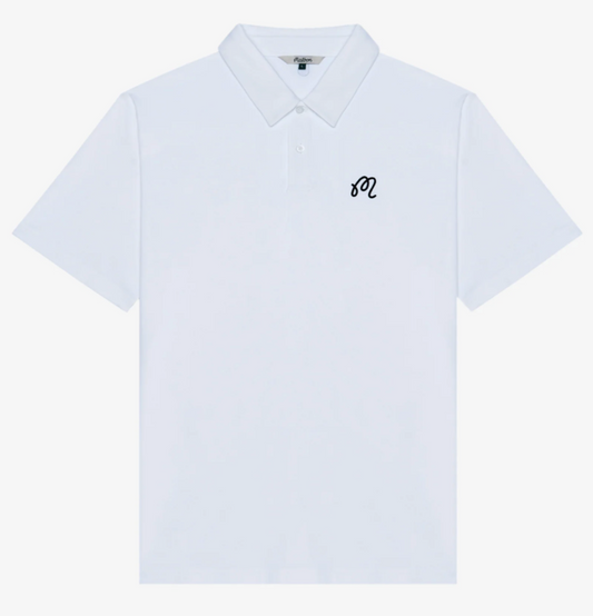 Slim Fit Fairway Polo - White
