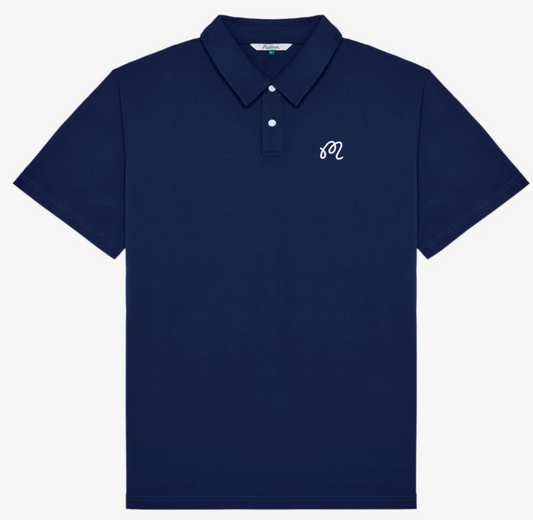 Slim Fit Fairway Polo - Navy