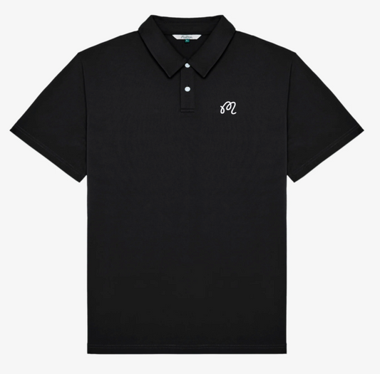 Slim Fit Fairway Polo - Black