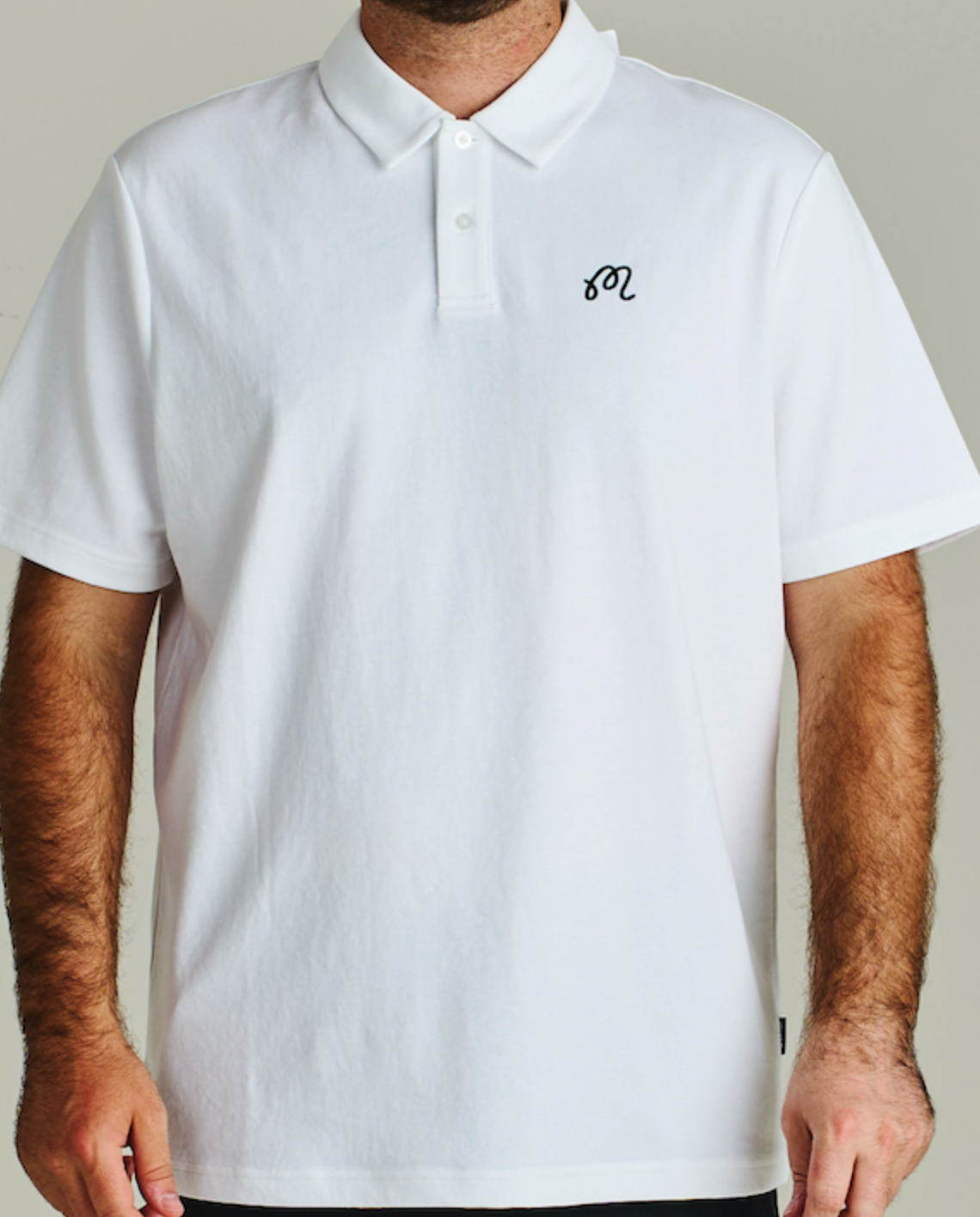 Fairway Jersey Baldwin Polo - White