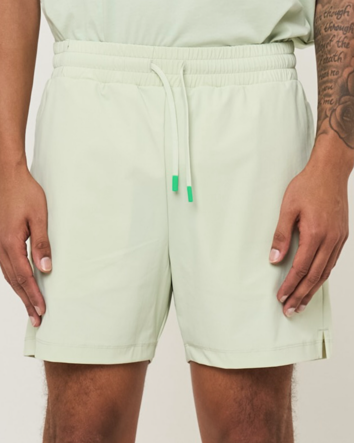 Performance Poly Tech Short - Seafoam