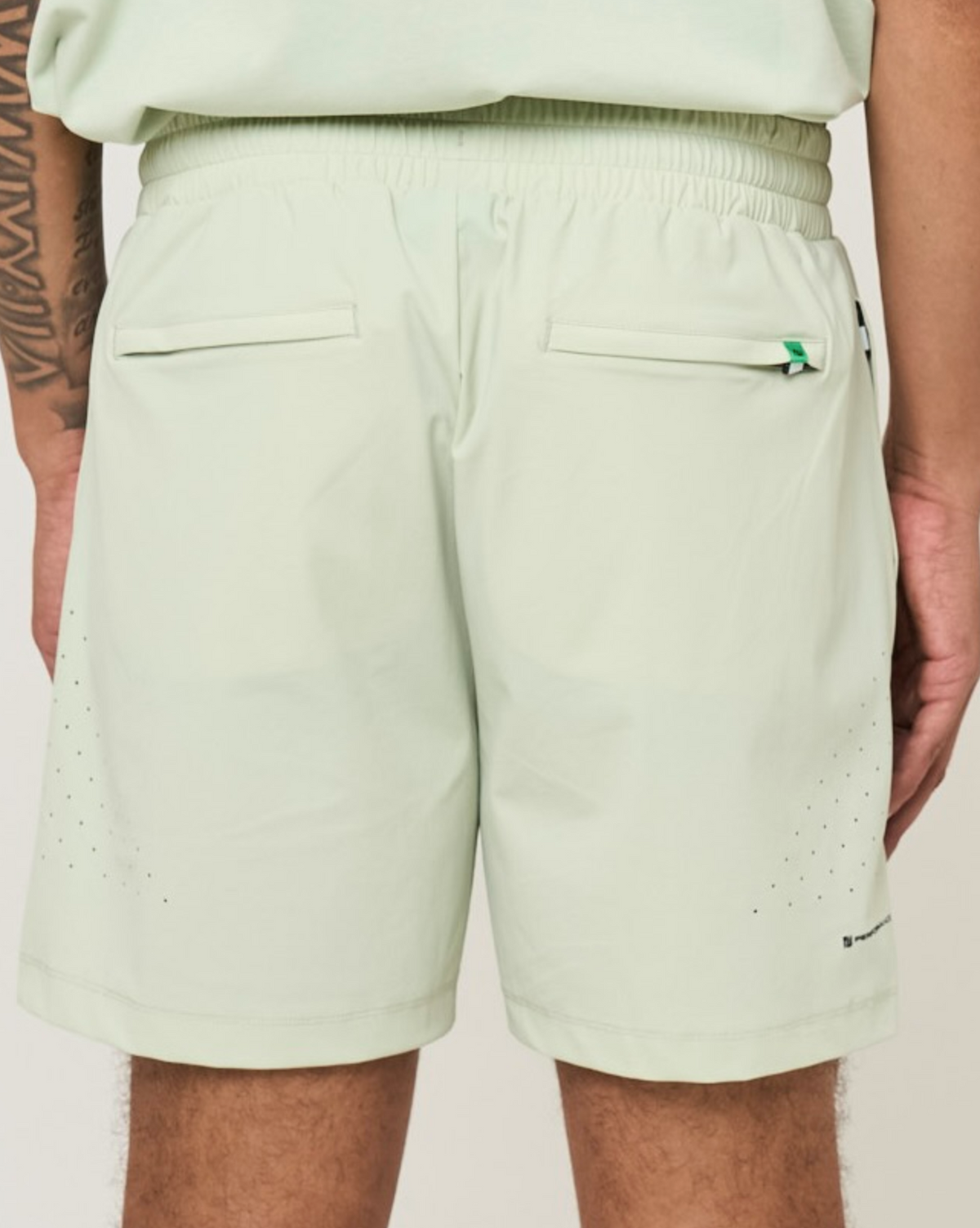 Performance Poly Tech Short - Seafoam