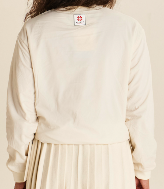 Alpine Padded Pullover - Ivory