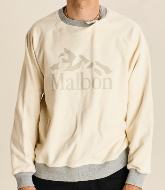Peak Crewneck - Ivory