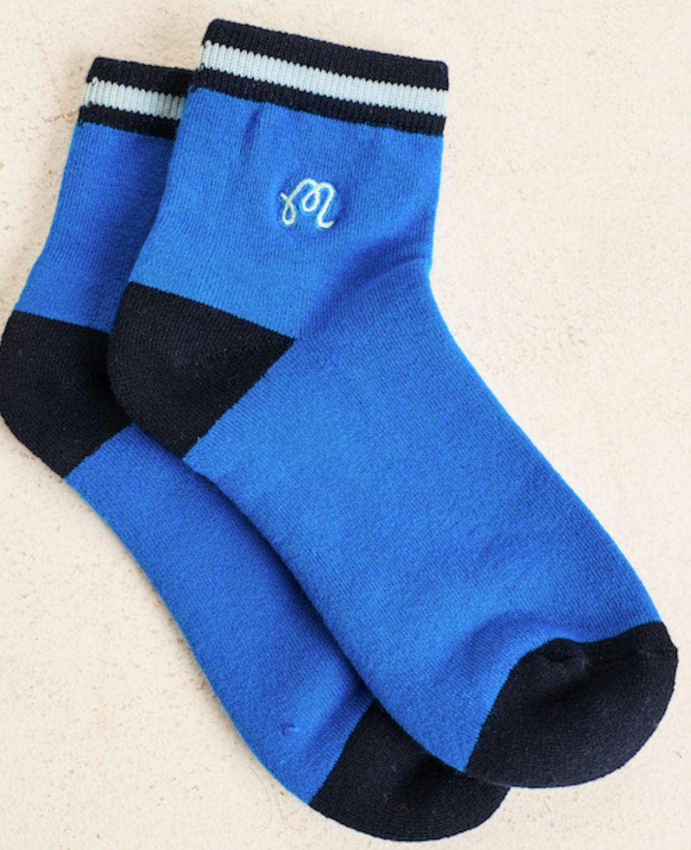 Capri Ankle Sock - Royal