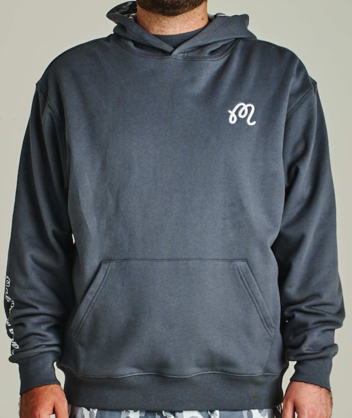 Fesque Tour Divot Camo Hoodie - Cool Grey