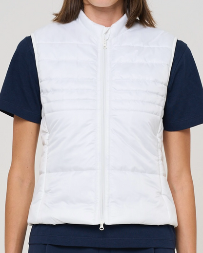 Elora Vest - White