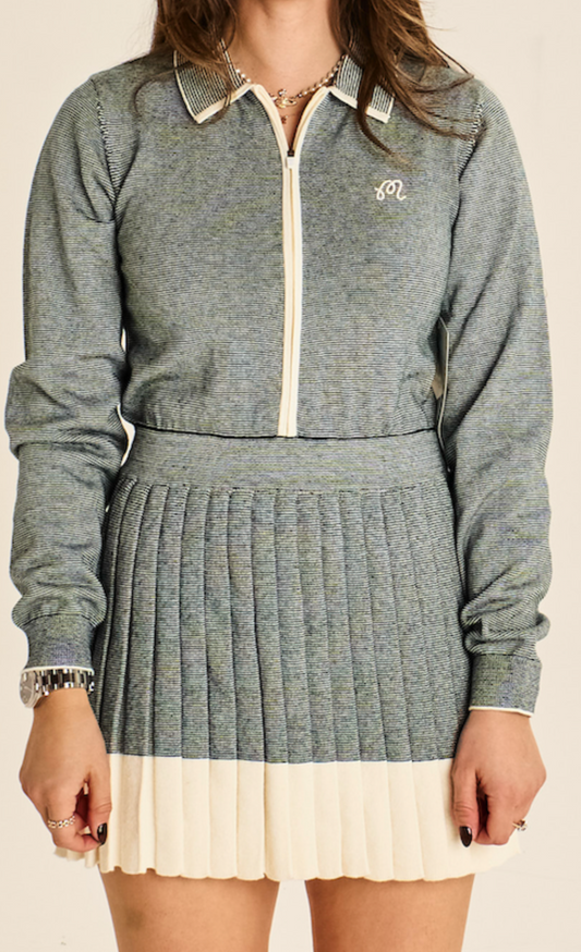 Hazel Knit Dress - Malbon Green