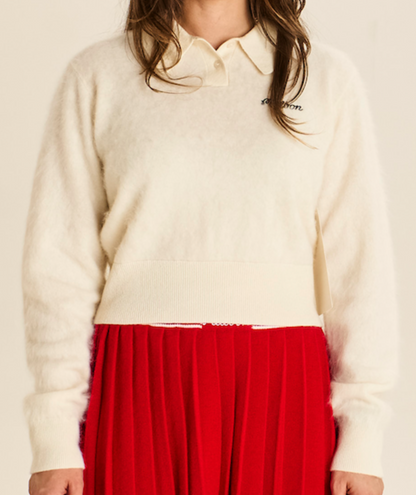Juliet Knit Polo - Tofu