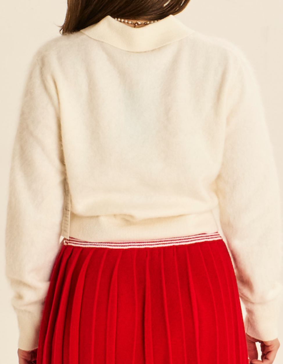 Juliet Knit Polo - Tofu