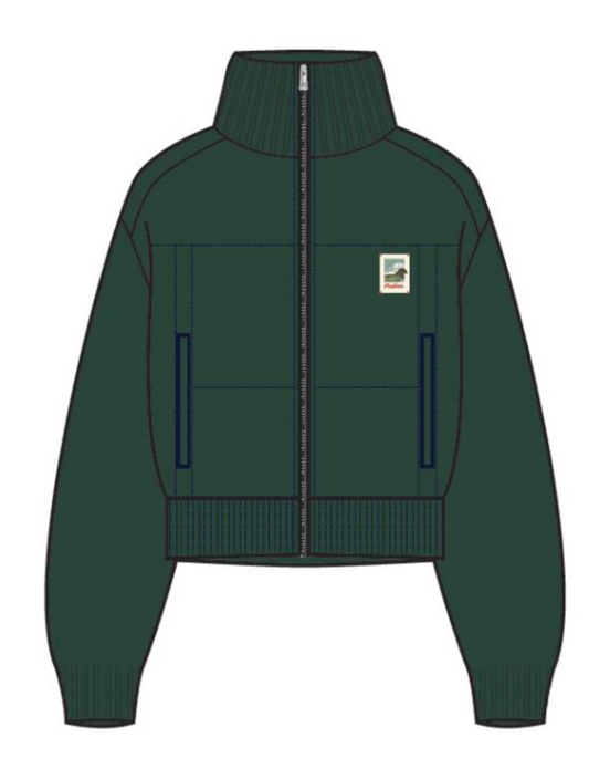 Miley Puffer Jacket - Malbon Green