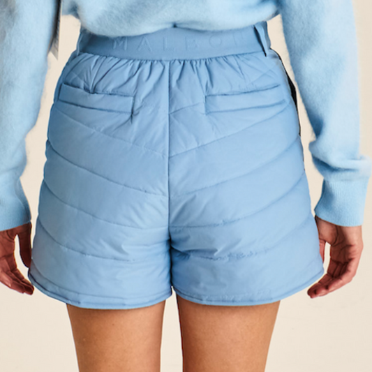 Miley Puffer Short - Powder Blue