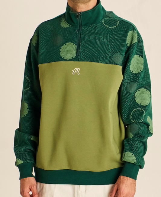 Pierre Sweatshirt - Malbon Green