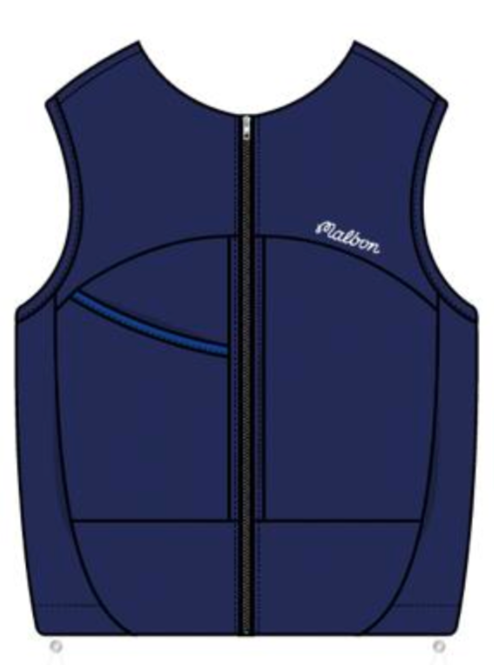 Preserve Arc Vest - Beacon Blue