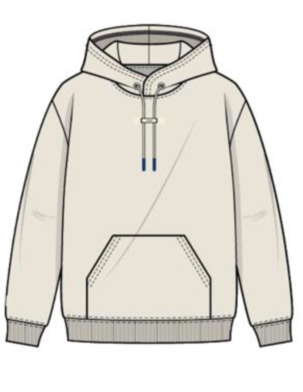 Preserve Frame Hoodie - Ivory