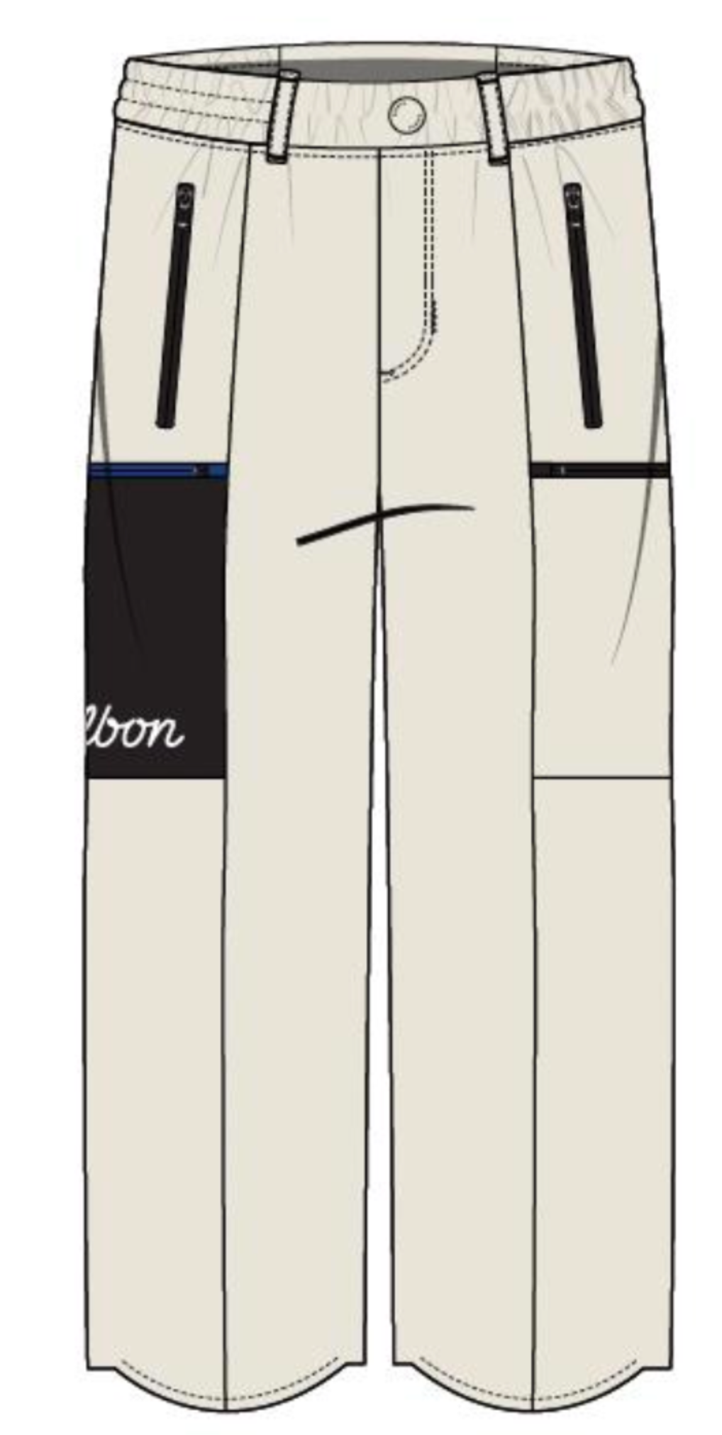 Preserve Facet Rain Pant - Ivory