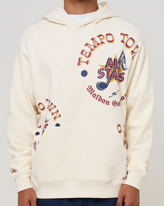 Fesque Tempo Hoodie - Antique White
