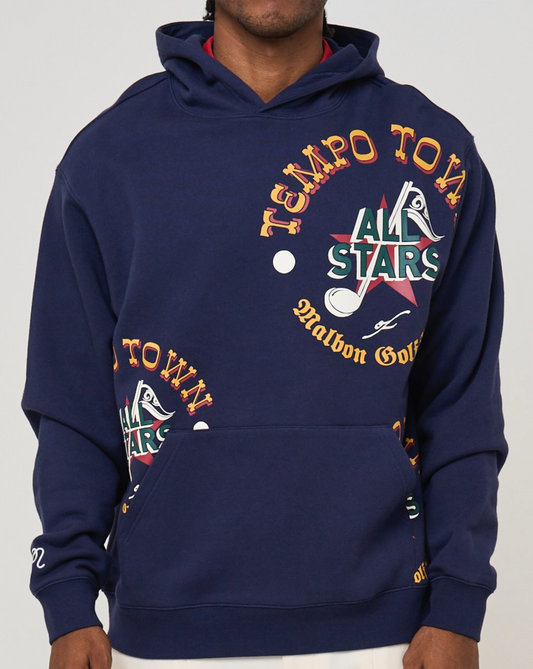 Fesque Tempo Hoodie - Peacoat