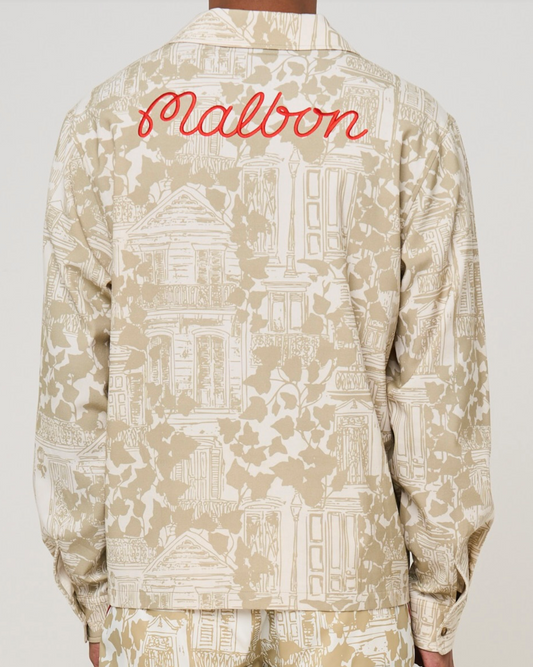 Garden Camp Shirt - Garden Print